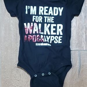 Walking Dead Onesie Alstyle